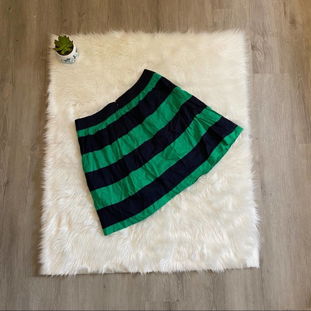 Banana Republic short A line mini skirt green 8 - Picture 5 of 5